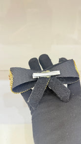 CRYTAL RHINESTONE BOW HA-06